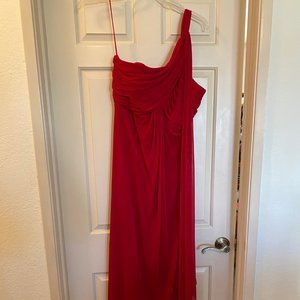 Plus Size Off The Shoulder Formal Dress